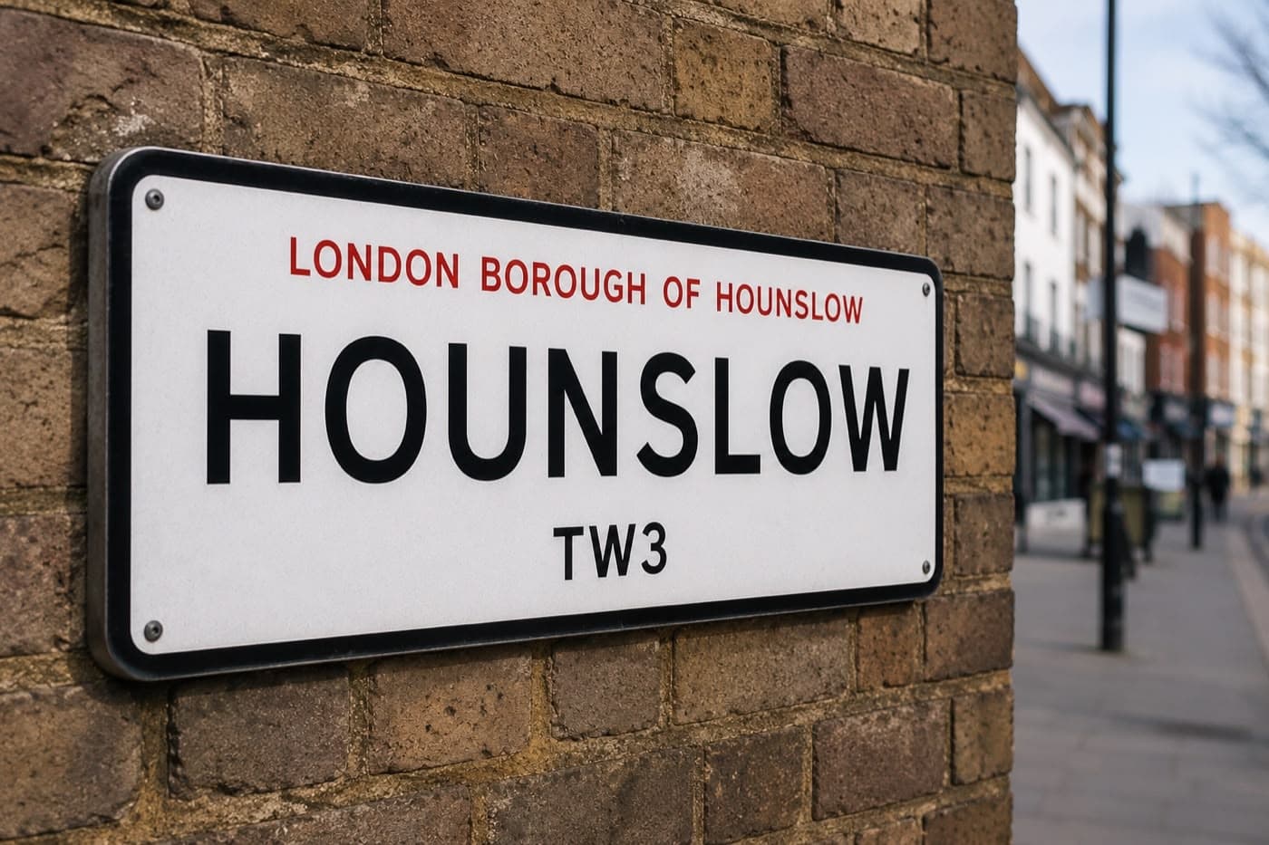 Hounslow street sign