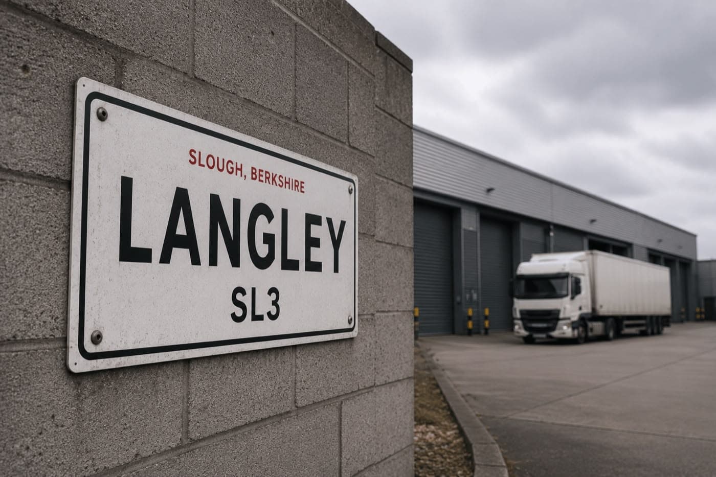 Langley street sign
