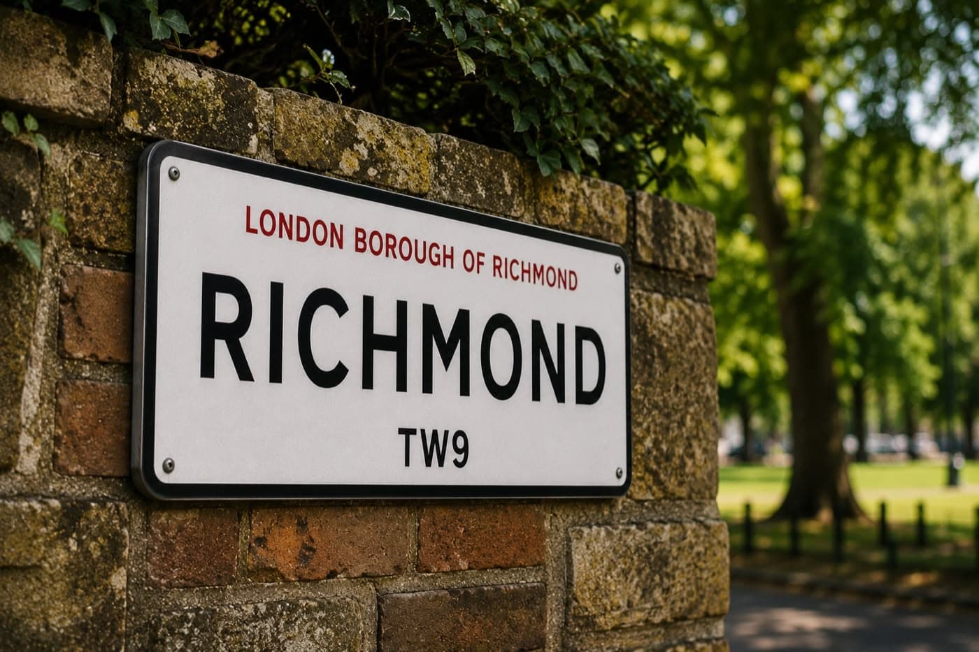 Richmond street sign