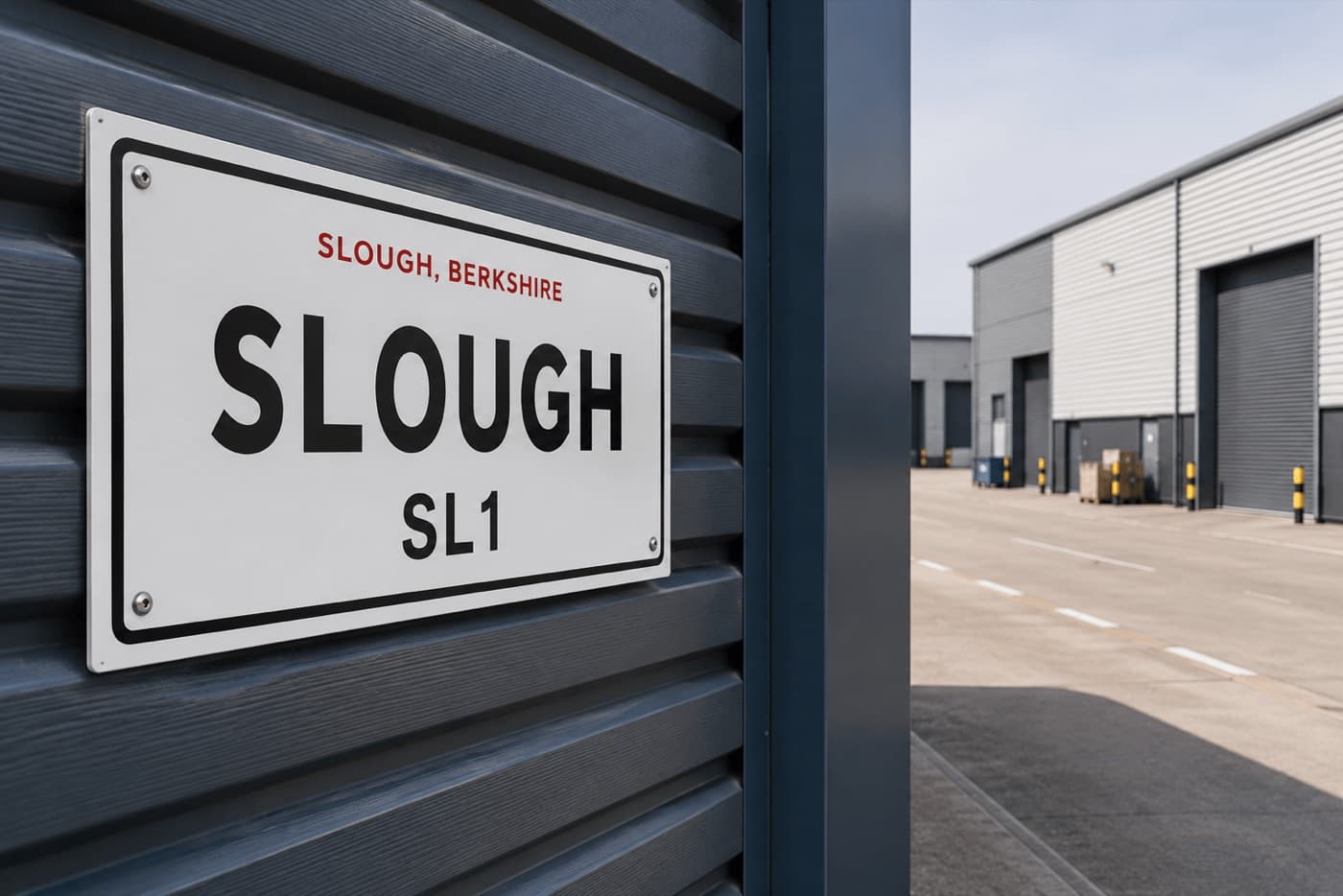 Slough street sign