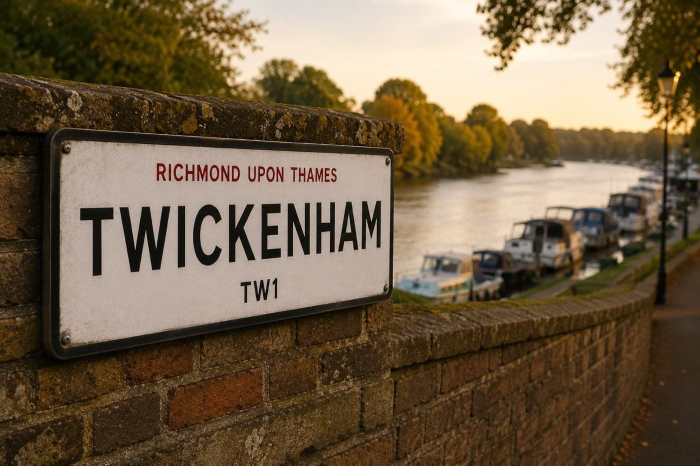 Twickenham street sign