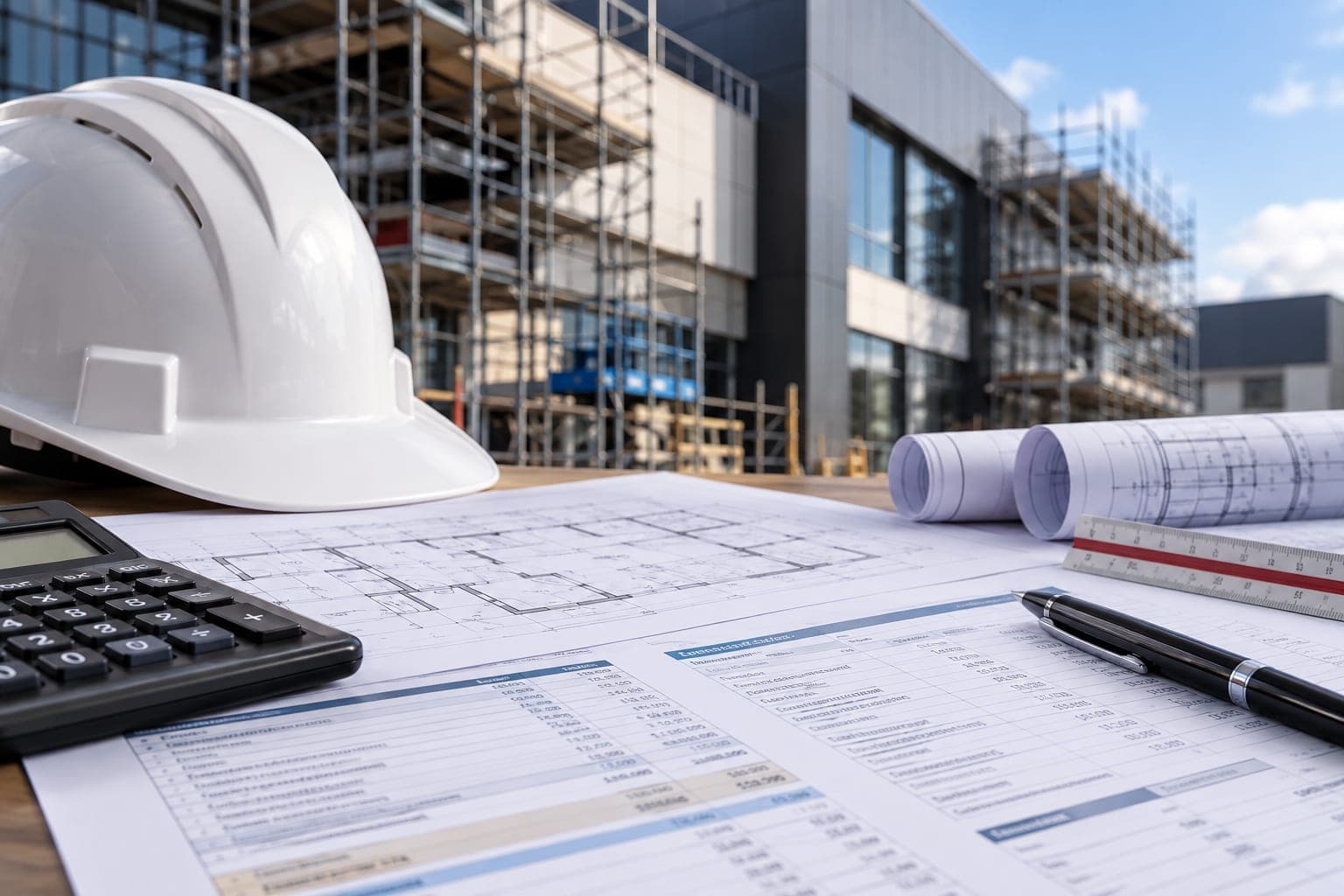 Reinstatement Cost Assessment by Dawes & Co — a commercial surveyor on site